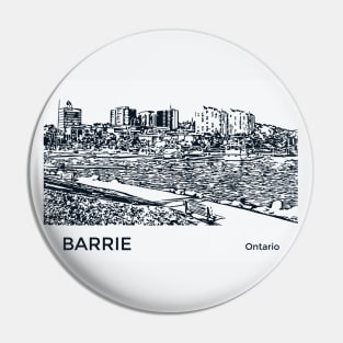 Barrie Ontario Pin