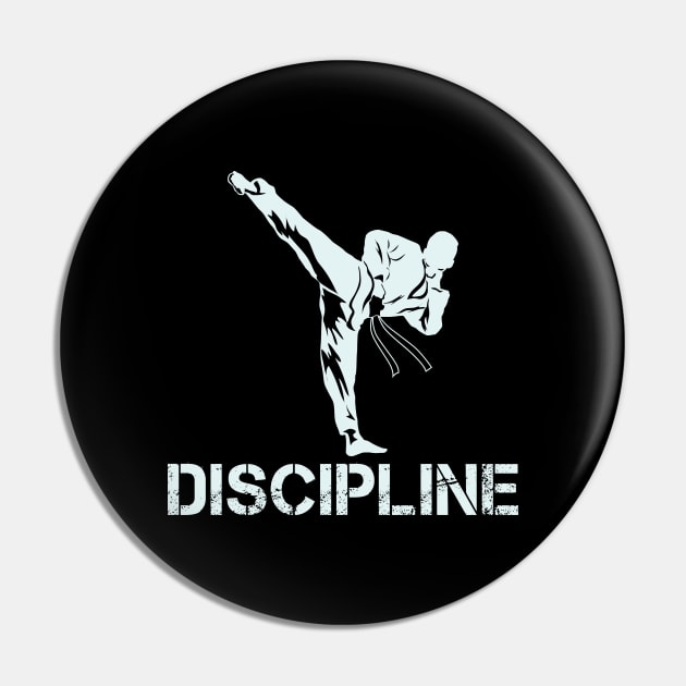 Martial Arts: Discipline Pin by maxdax
