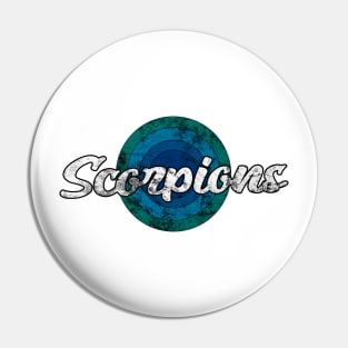 Vintage Scorpions Pin