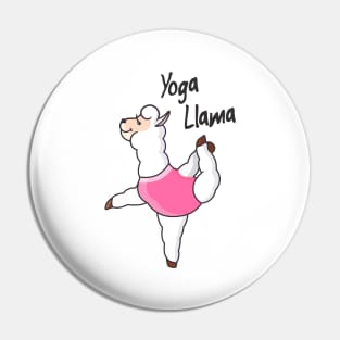 Yoga Llama Meditation Yogi Funny Gift Pin