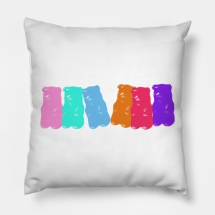 Gummy Bears Unite Pillow