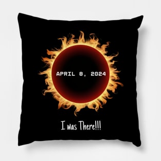 Total Solar Eclipse Totality April 8 2024 I was there Memorabilia, Blazing glowing sun Outline Pillow