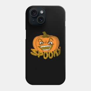 crazy pumpkin: spooky Phone Case