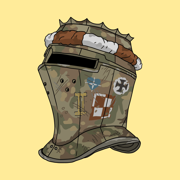 polish military knight helmet. by JJadx