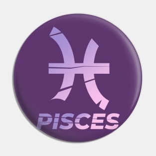 Pisces Zodiac V.1 Pin