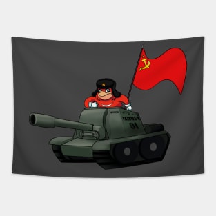 VRCHAT Russian Knuckles Tapestry