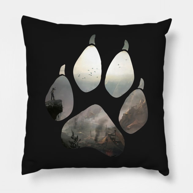 Tomb Raider - Yamatai Pillow by Aleecat