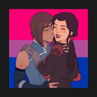 Korrasami Bisexual Flag T-Shirt