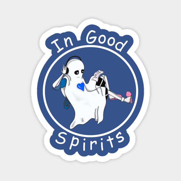 In Good Spirits Magnet by PotinaSeptum