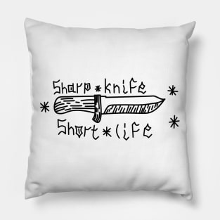 Sharp knife Pillow