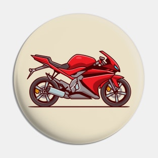 Sport Bike Motorcycle Pin