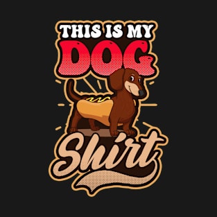 Hot Dog Lover Shirt | This Is My Hot Dog Outfit T-Shirt