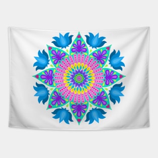 Lotus Mandala Tapestry