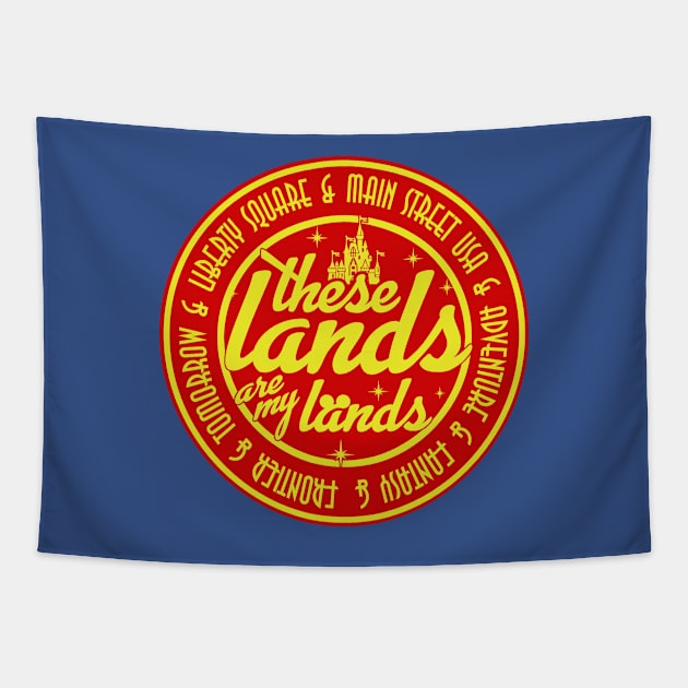 All The Lands Tapestry by PopCultureShirts