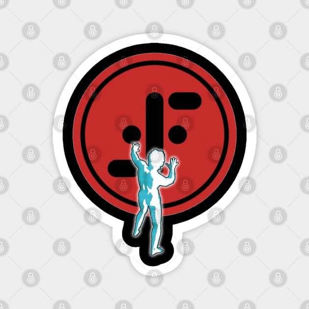 Rush - Starman Resisting the Visitors! Magnet by RetroZest