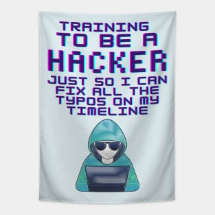 Training To Be A Hacker Tapestry