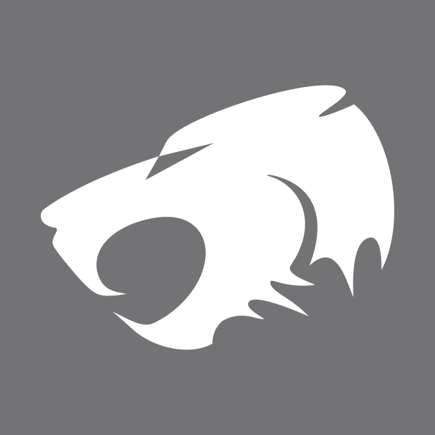 Minimalist Tiger Head Print by Magicform