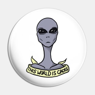 Alien - This World Is Gross Pin