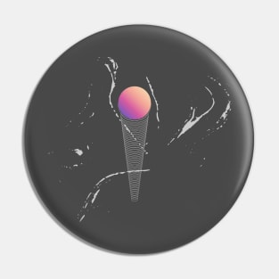 Abstract circle gradient Pin