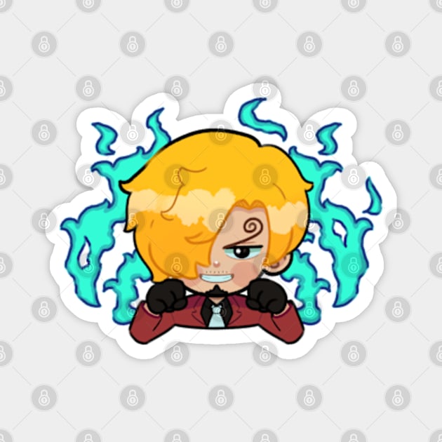 Vinsmoke Sanji Magnet by Frosti