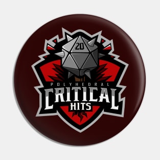 The Polyhedral Critical Hits Pin