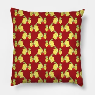 Fruit Turtle Pattern Pillow