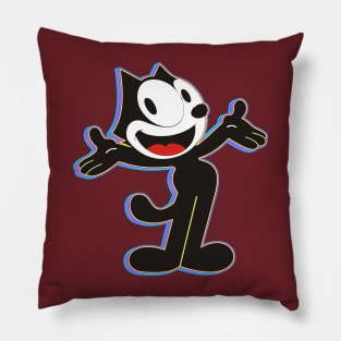 Felix The Cat - Retro Pillow