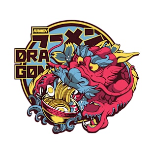Dragon Eating Ramen T-Shirt