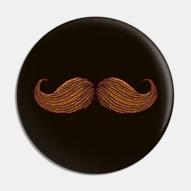 Moustache Pin by Walmazan