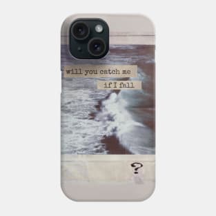 Sea ocean picture quotes quote typing machine vintage retro aesthetic books lover bookworm biblichore Phone Case