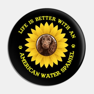 American Water Spaniel Lovers Pin