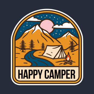 Happy Camper - Outdoor Life is good T-Shirt