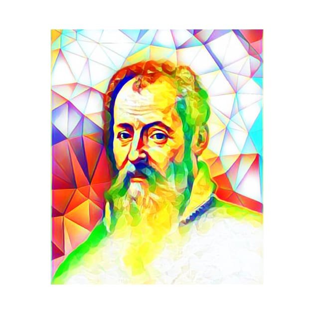 Giorgio Vasari Colourful Portrait | Giorgio Vasari Artwork 11 by JustLit