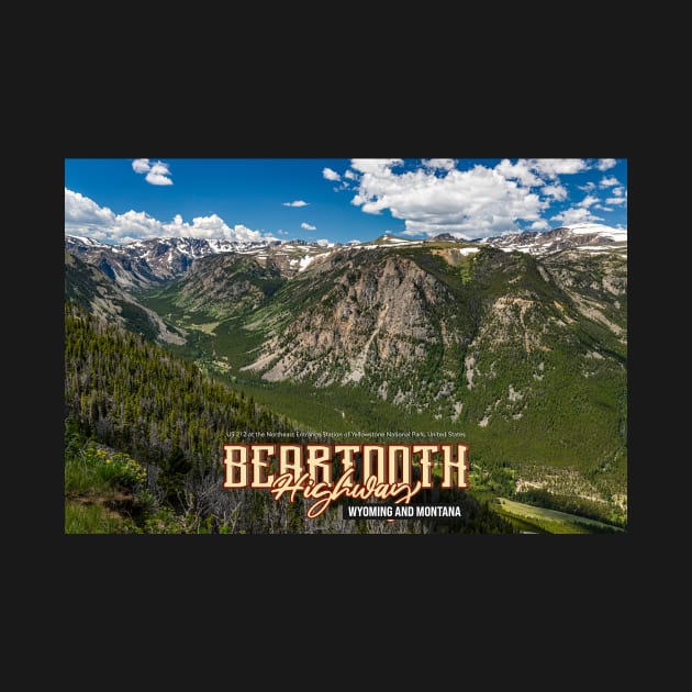 Beartooth Highway Wyoming and Montana by Gestalt Imagery