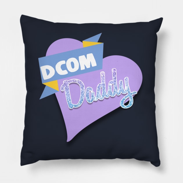 DCOM Daddy Pillow by PoddinThisTogether