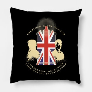 SHERLOCK & THE DOCTOR Pillow