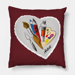 Artist tools Pillow