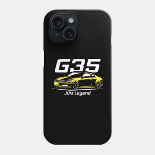 Racing Yellow G35 Coupe Phone Case