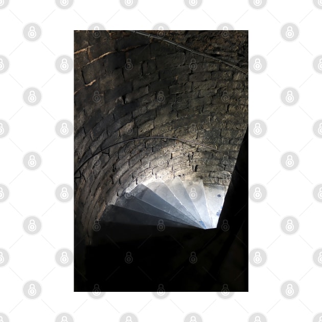 Spiral Stairway - Gravensteen Castle, Gent Belgium by Bierman9