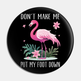 Pink Paradise Flamingo Love, Must-Have Tee for Tropical Vibes Pin