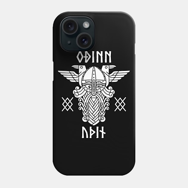 Odin gungnir runes Phone Case by Blue Pagan