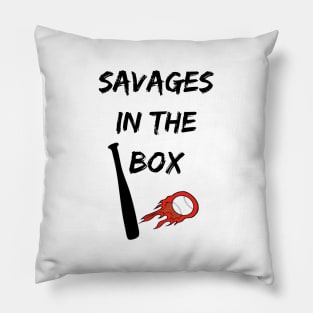 Savages in the Box Pillow