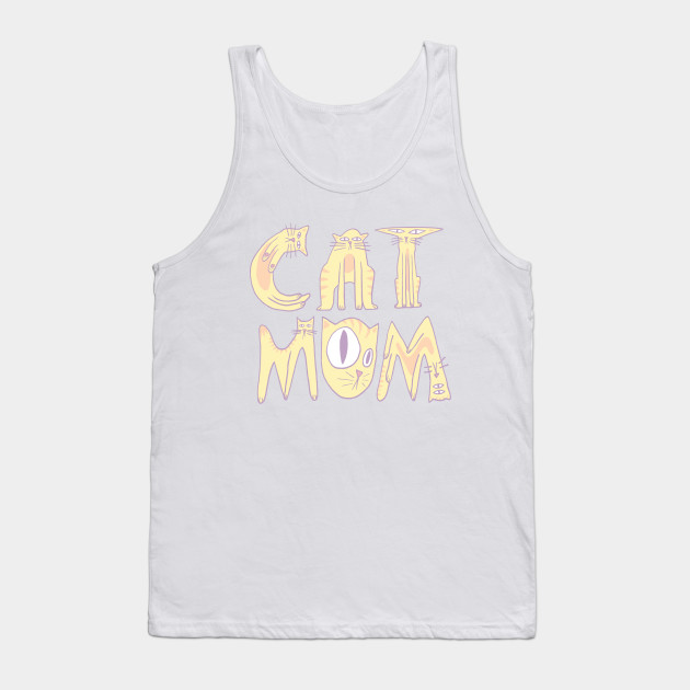 Cat Mom Cats Tank Top Teepublic