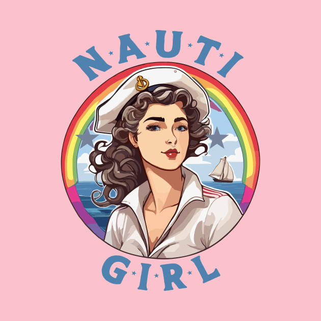 Nauti Girl Sailor by Kingrocker Clothing