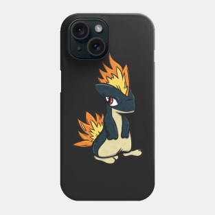 Johto Fire Starter - Quilava Phone Case