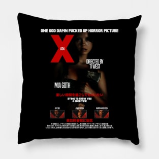 MIA GOTH - X Movie 2022 Pillow