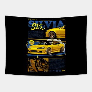 Silvia S15 Tapestry