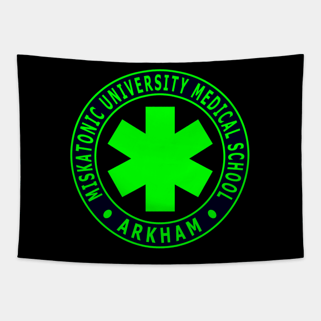 Miskatonic University Medical School Tapestry by Lyvershop