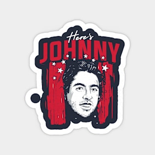 Johnny Gaudreau Here's Johnny Magnet