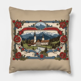Garmisch Partenkirchen Pillow
